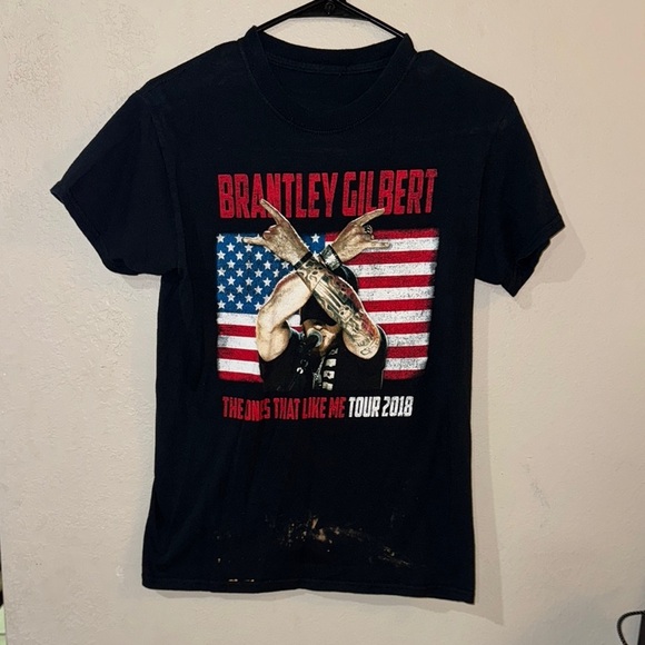 Brantley Gilbert The Ones Who Like Me Tour 2018 Men’s Size Medium Tshirt - Picture 1 of 9
